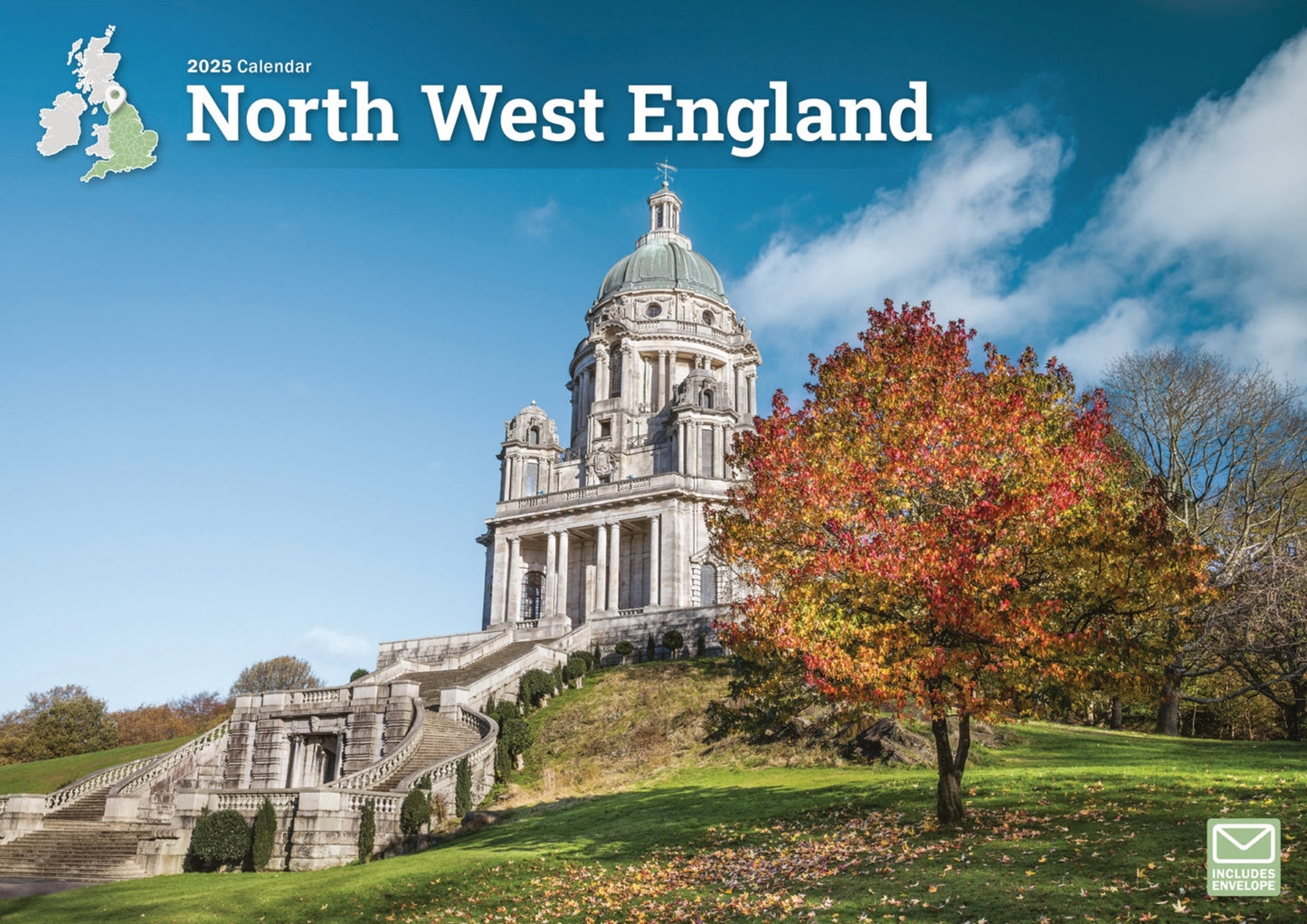 North West England A4 Calendar 2025