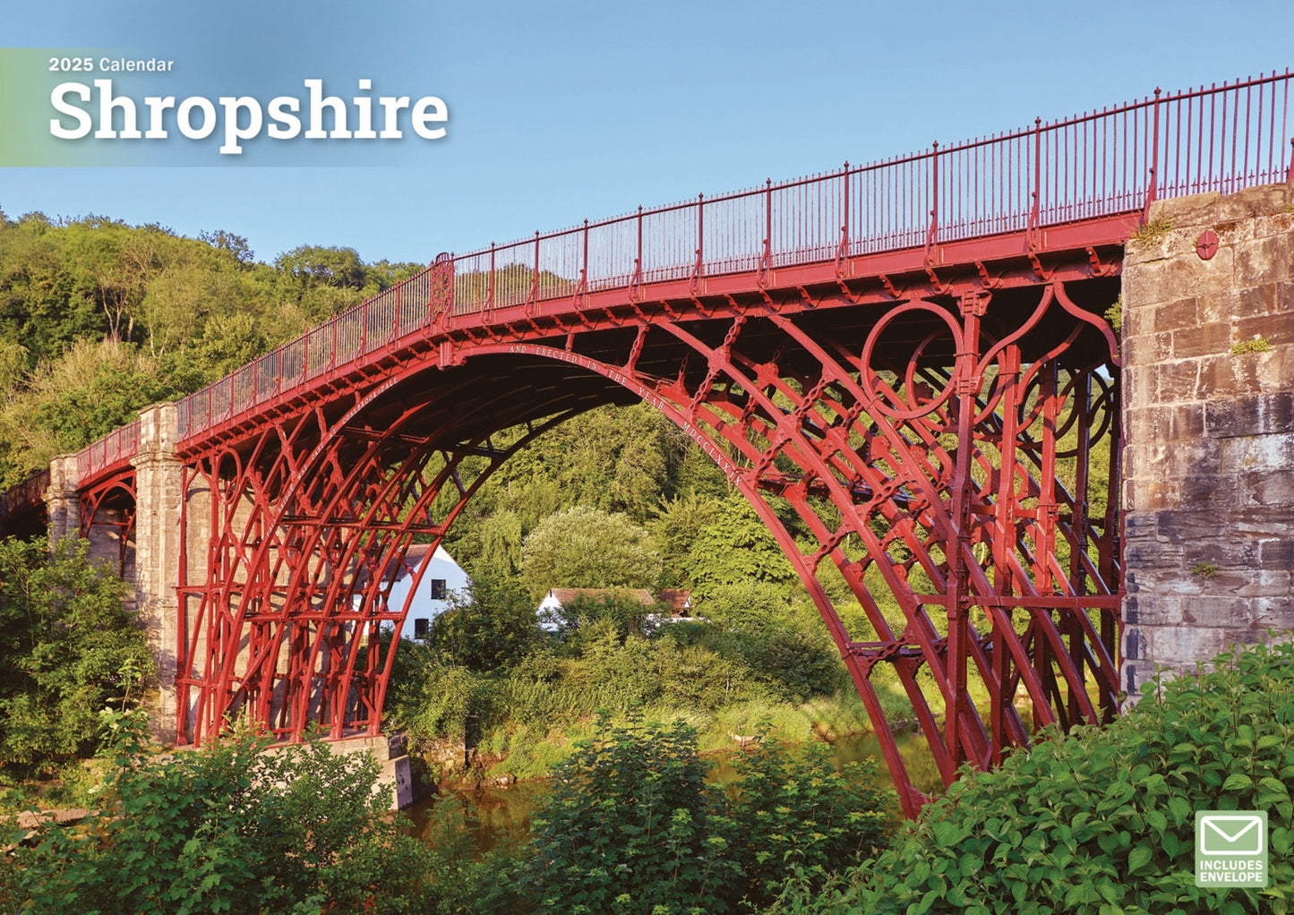 Shropshire A4 Calendar  2025