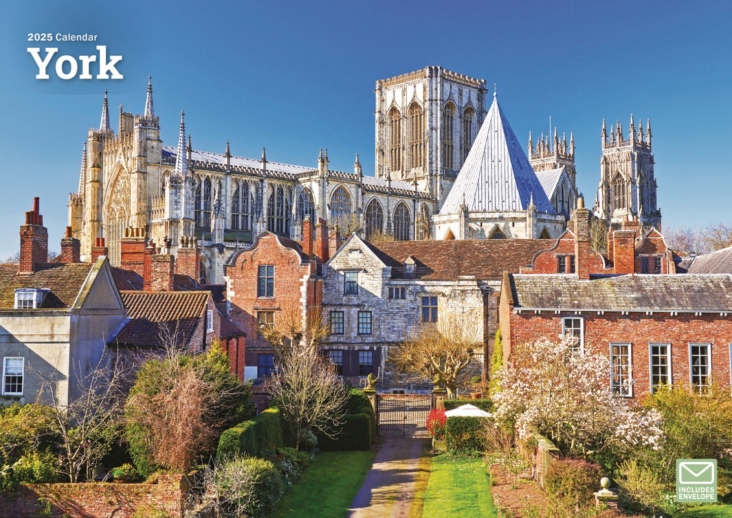 York A4 Calendar 2025
