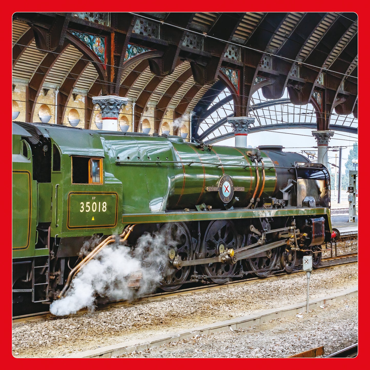 Steam Railway (PFP) Wall Calendar 2025