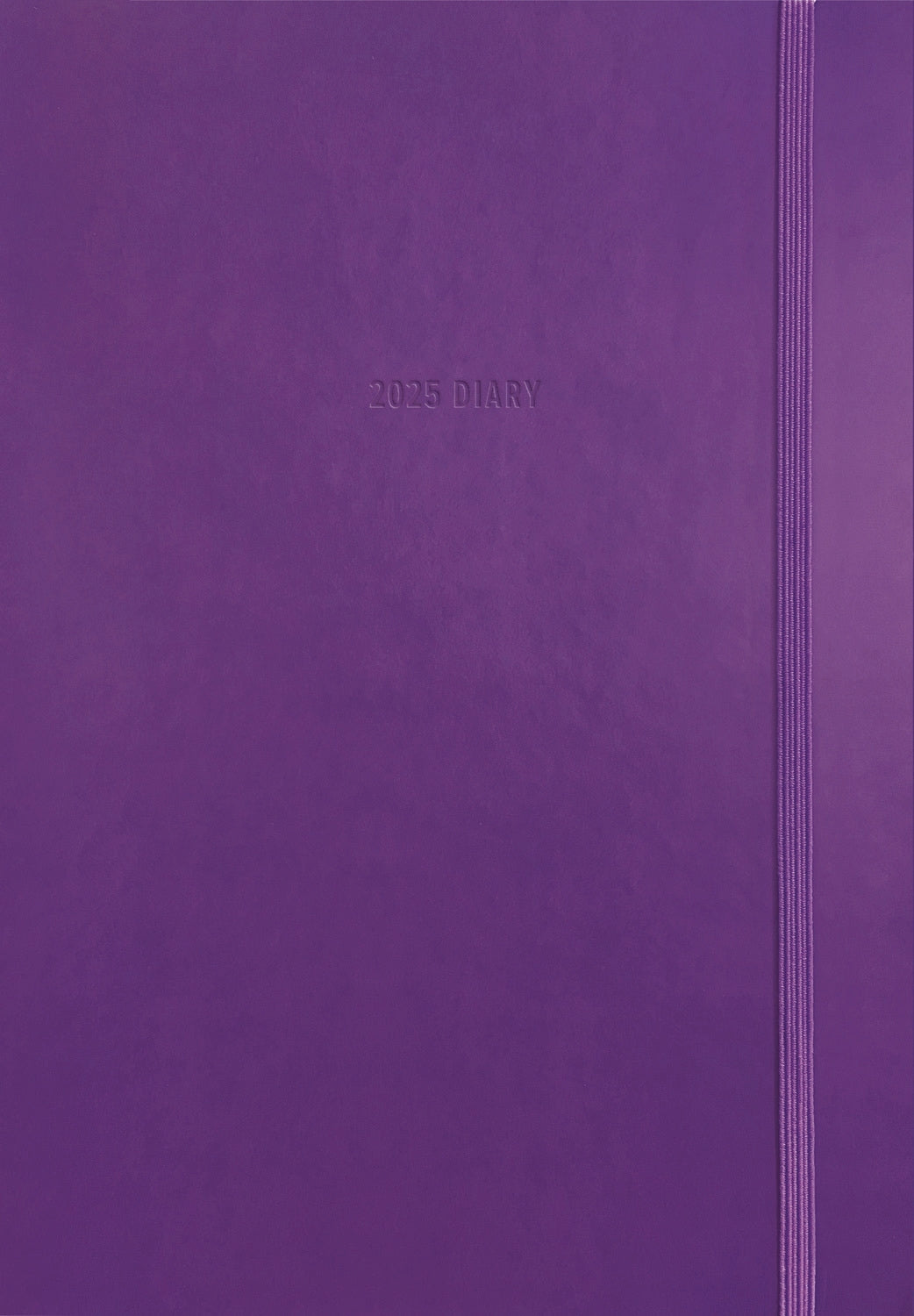 Fashion Diary Purple Soft Touch A5 Diary 2025