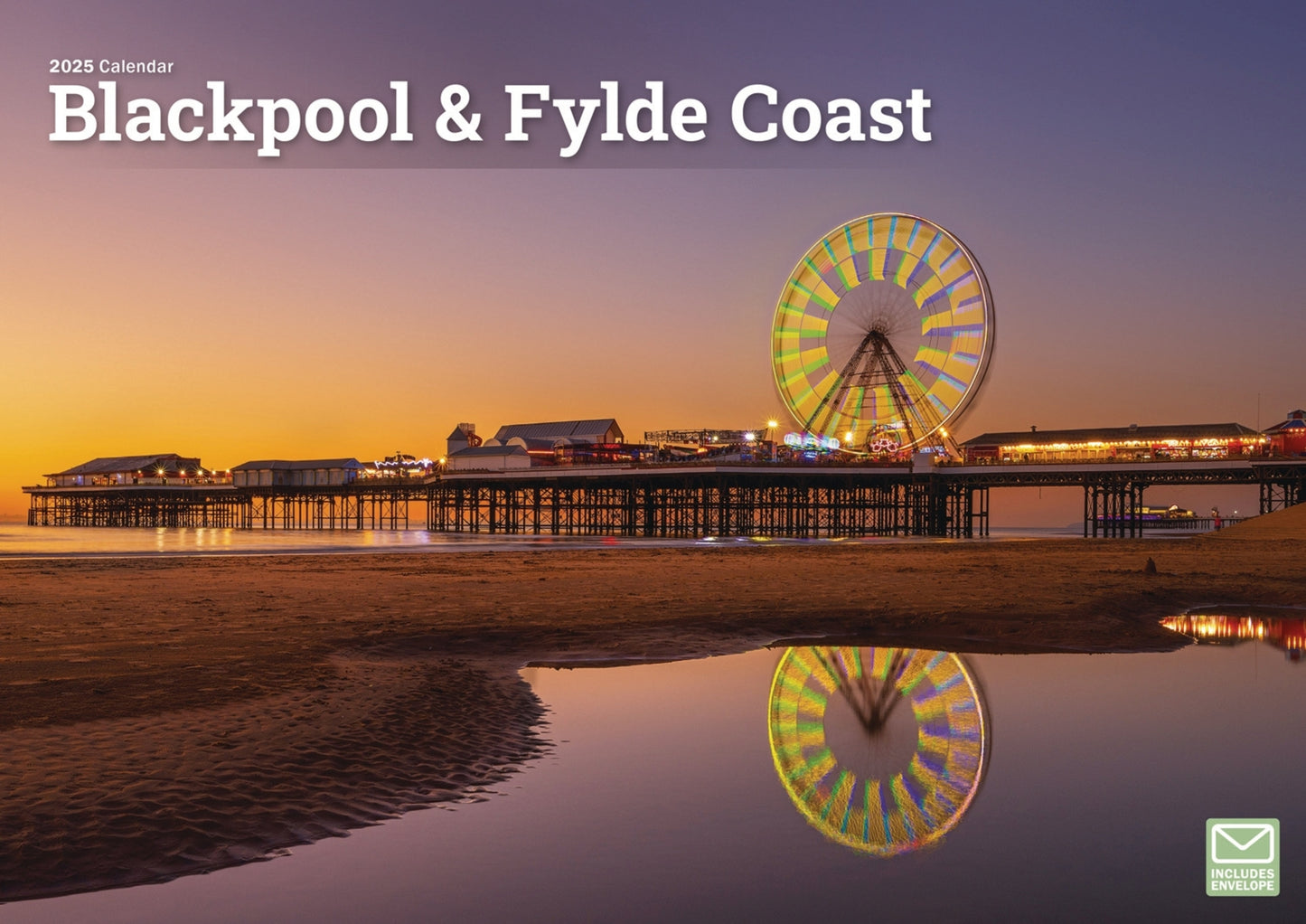 Blackpool & Fylde Coast A4 Calendar  2025