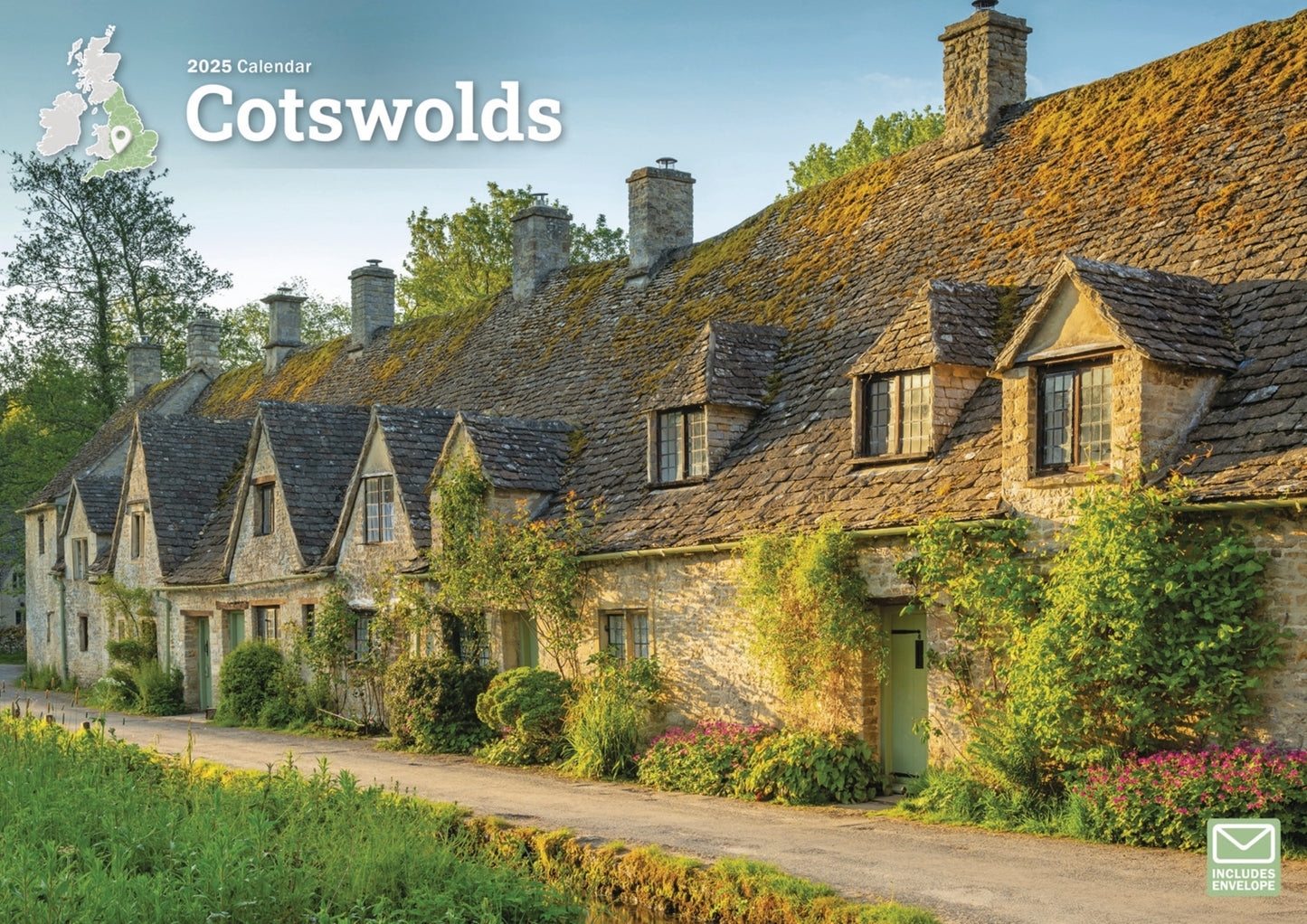 Cotswolds A4 Calendar  2025