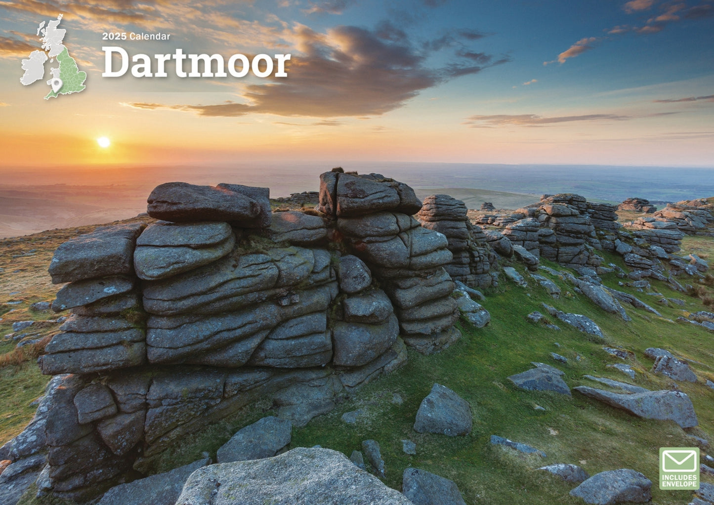 Dartmoor A4 Calendar 2025