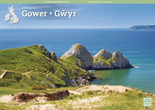 Gower A4 Calendar  2025