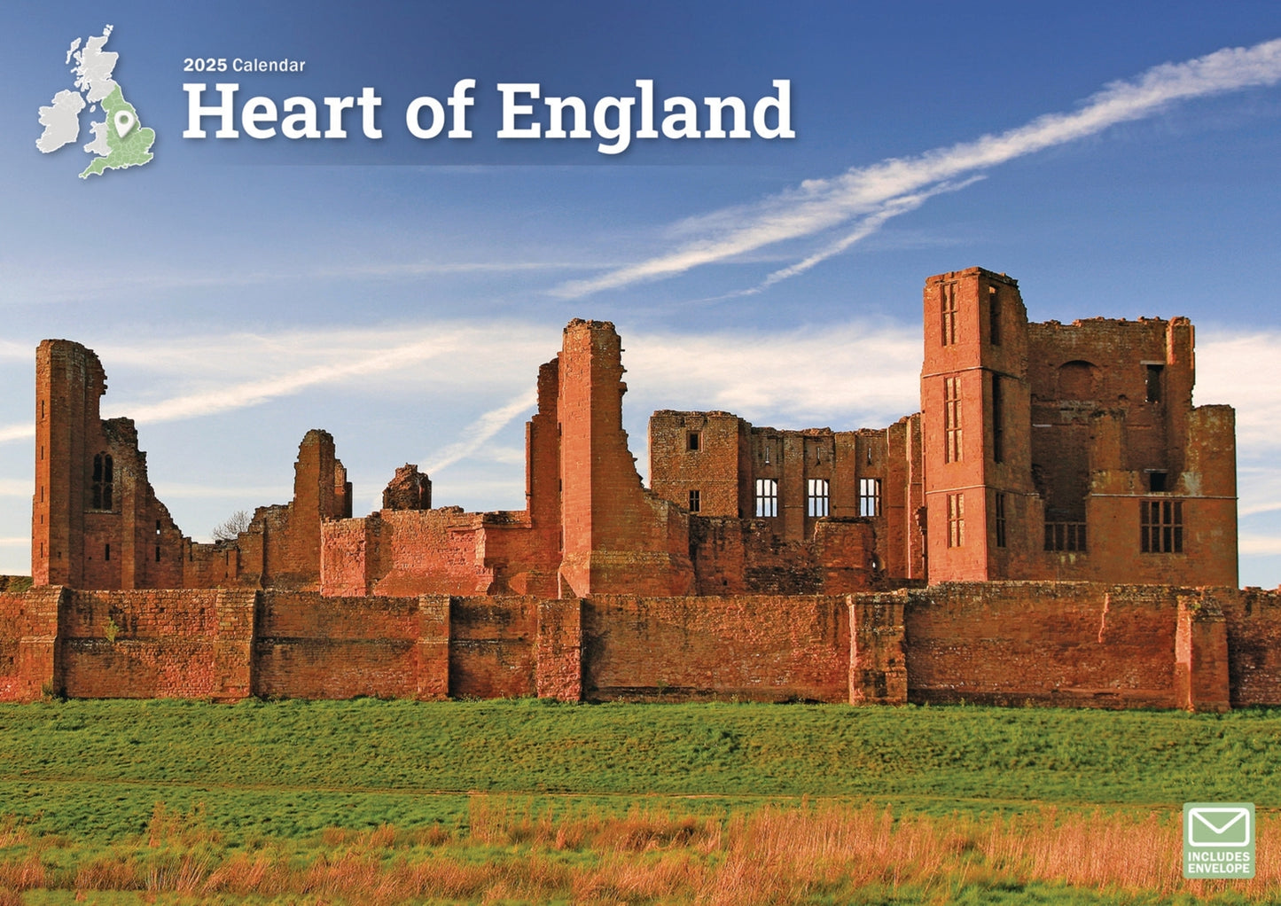 Heart Of England A4 Calendar  2025