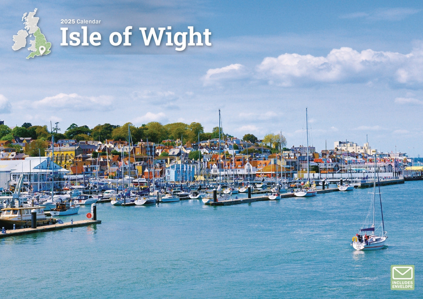 Isle of Wight A4 Calendar  2025