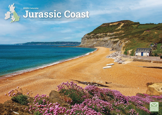 Jurassic Coast A4 Calendar  2025