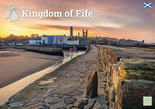 Kingdom of Fife A4 Calendar  2025