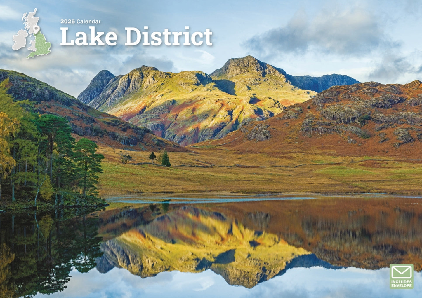 Lake District A4 Calendar  2025