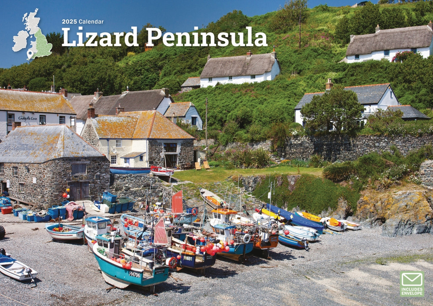 Lizard Peninsula A4 Calendar  2025