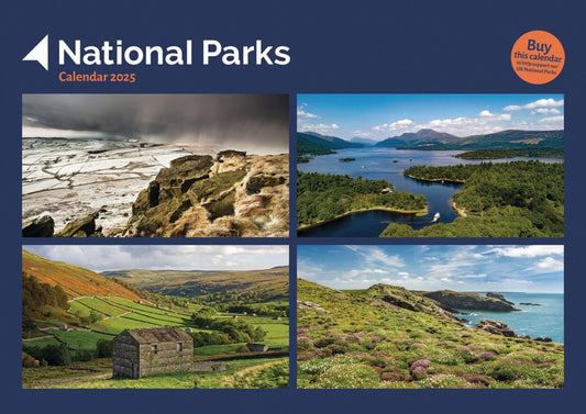 National Parks A4 Calendar  2025