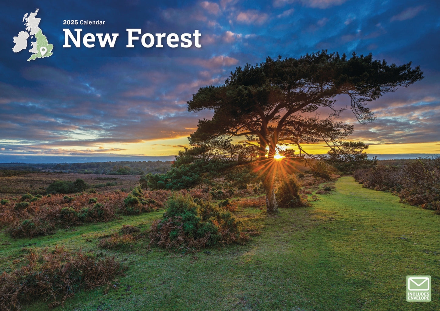 New Forest A4 Calendar  2025