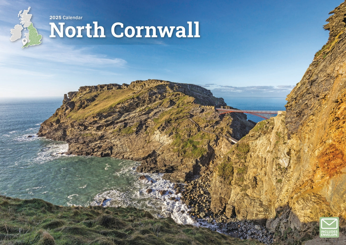 North CornWall Calendar A4 Calendar  2025