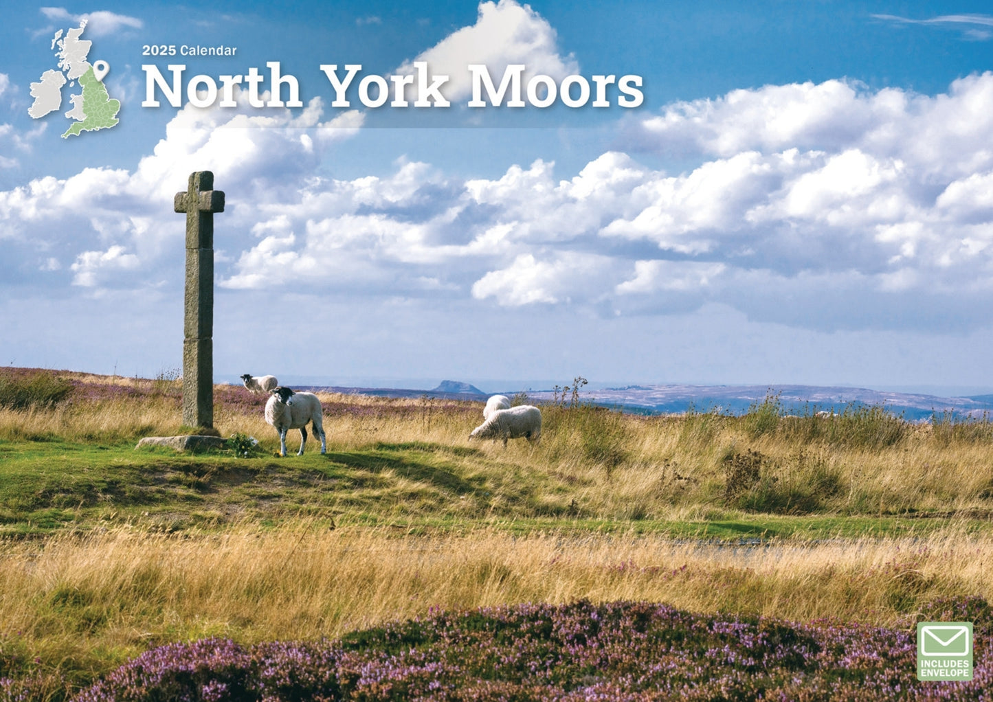 North York Moors A4 Calendar  2025