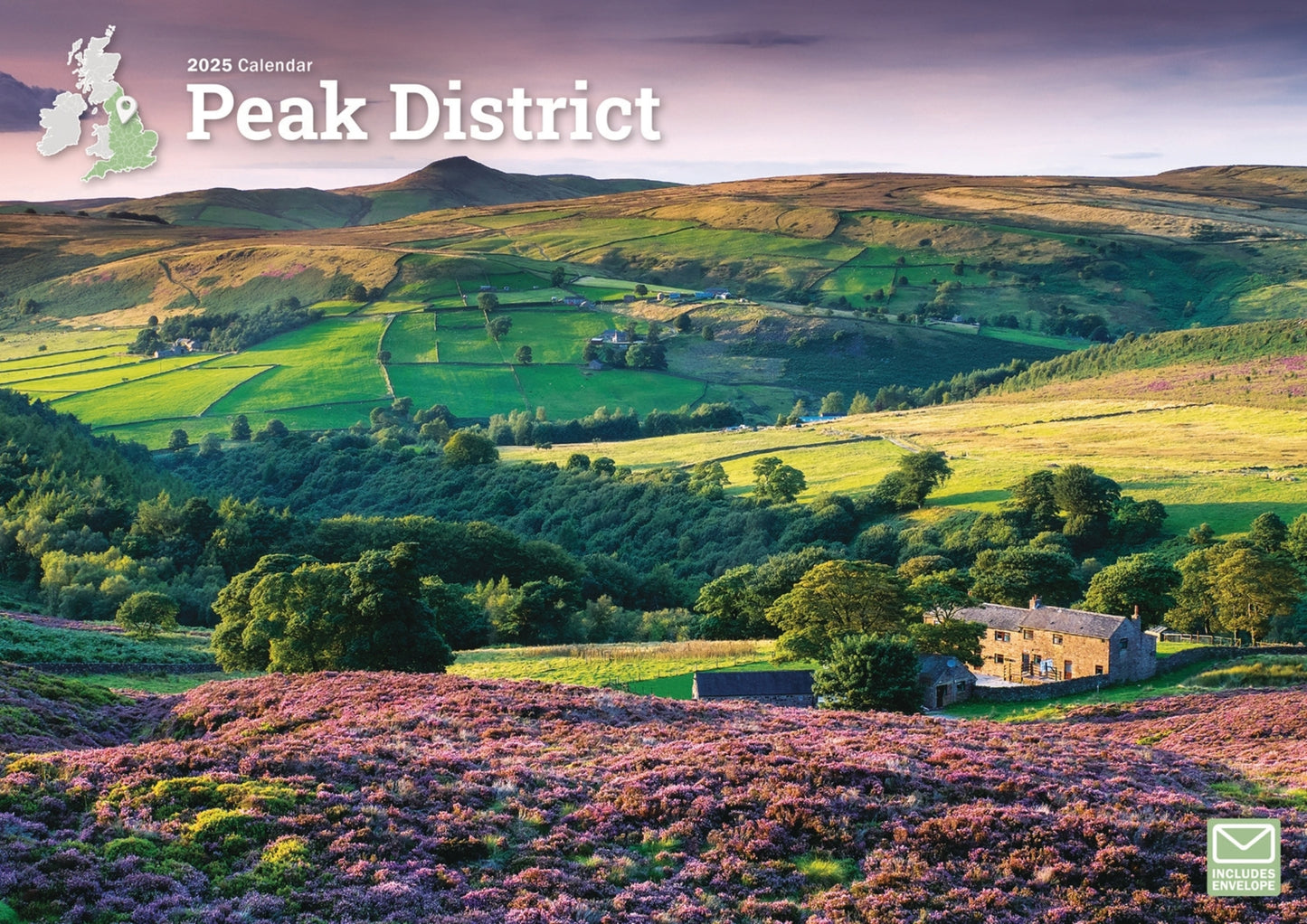 Peak District A4 Calendar  2025