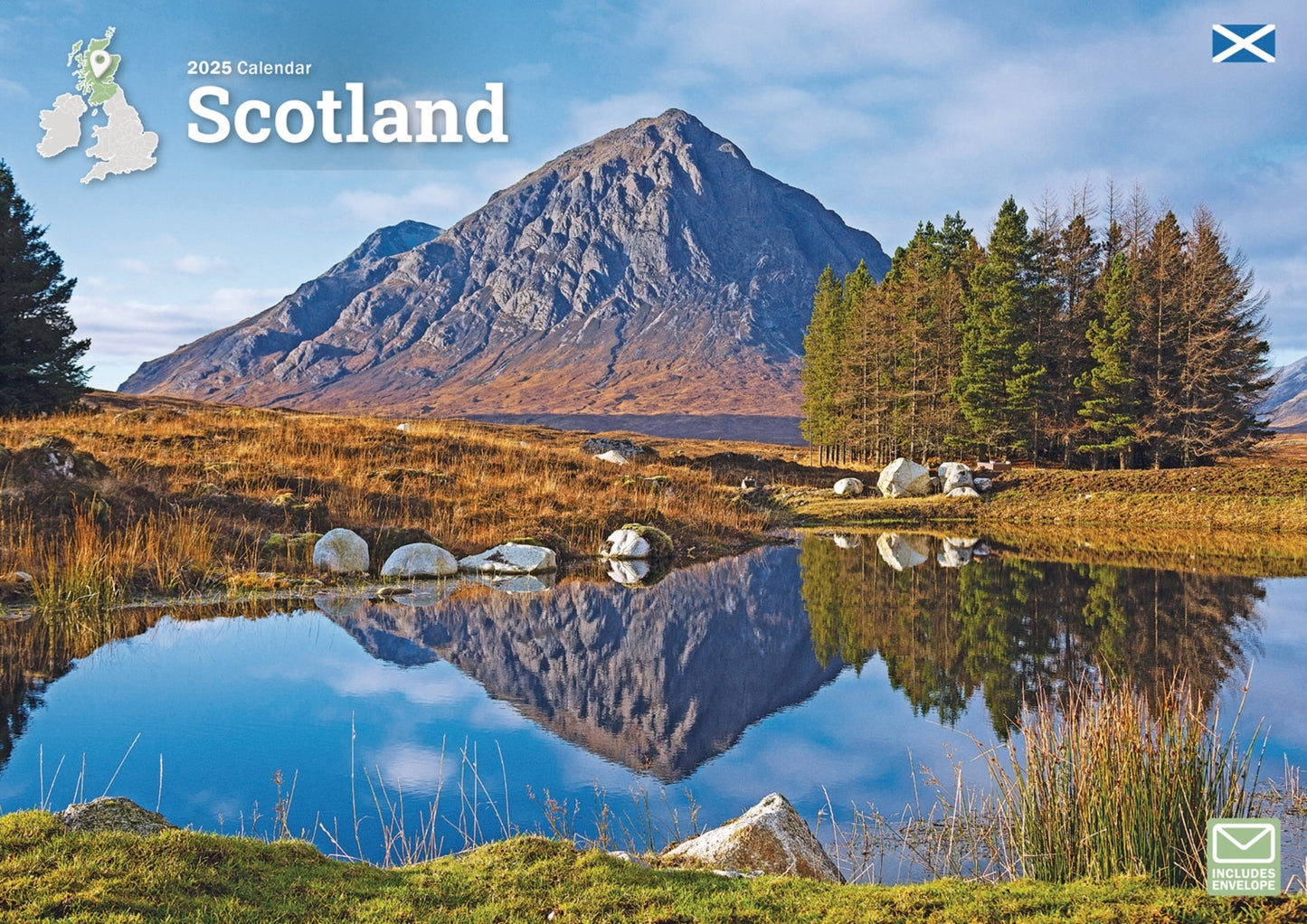 Scotland A4 Calendar  2025