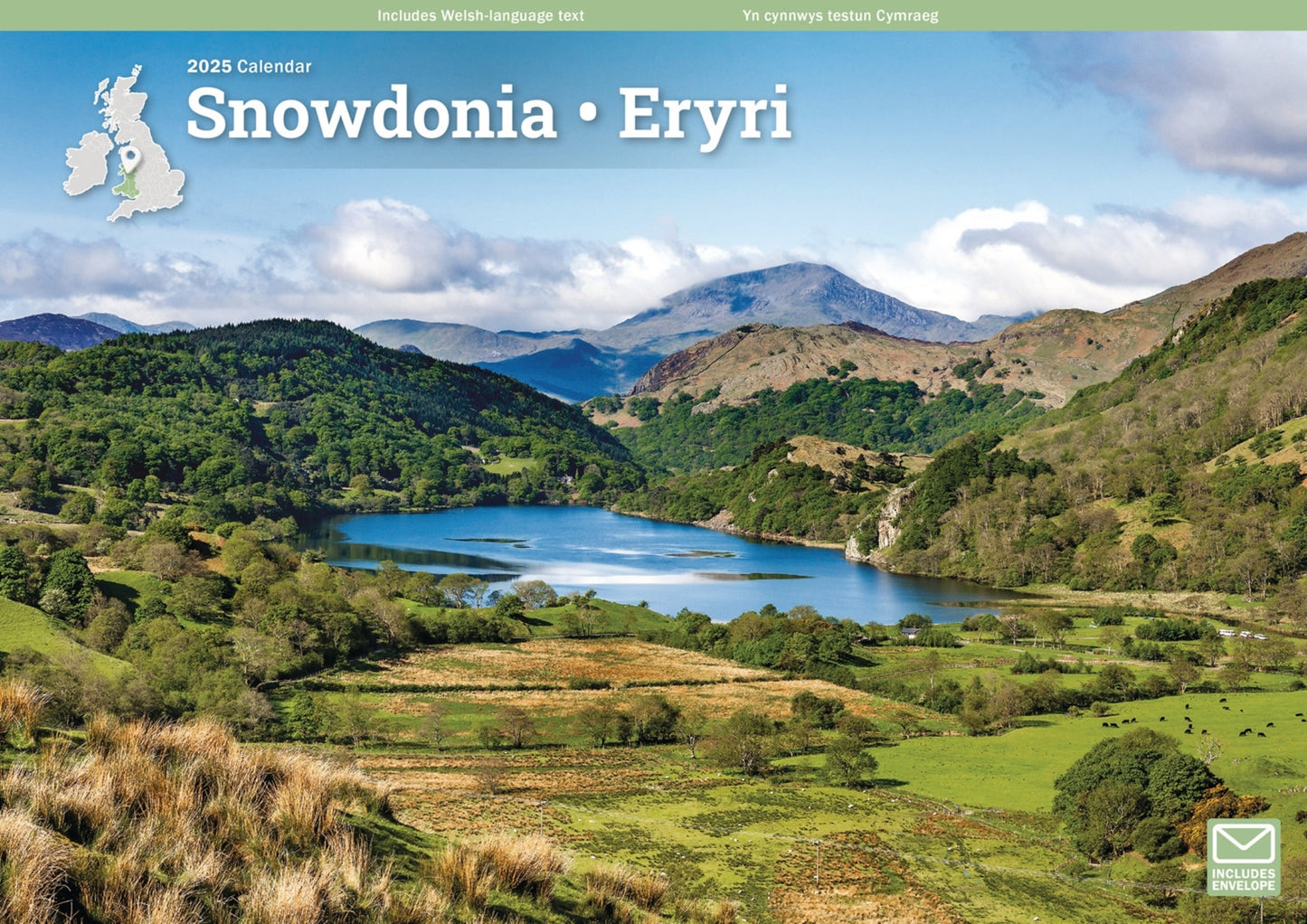 Snowdonia A4 Calendar  2025