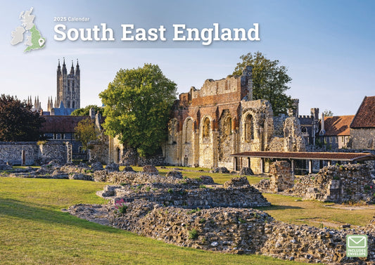 South East England A4 Calendar  2025