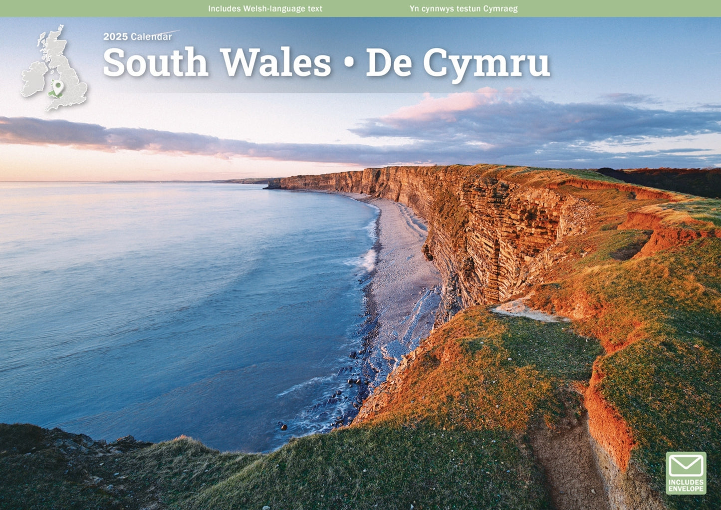 South Wales A4 Calendar 2025