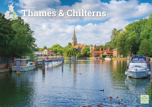 Thames & Chilterns A4 Calendar  2025