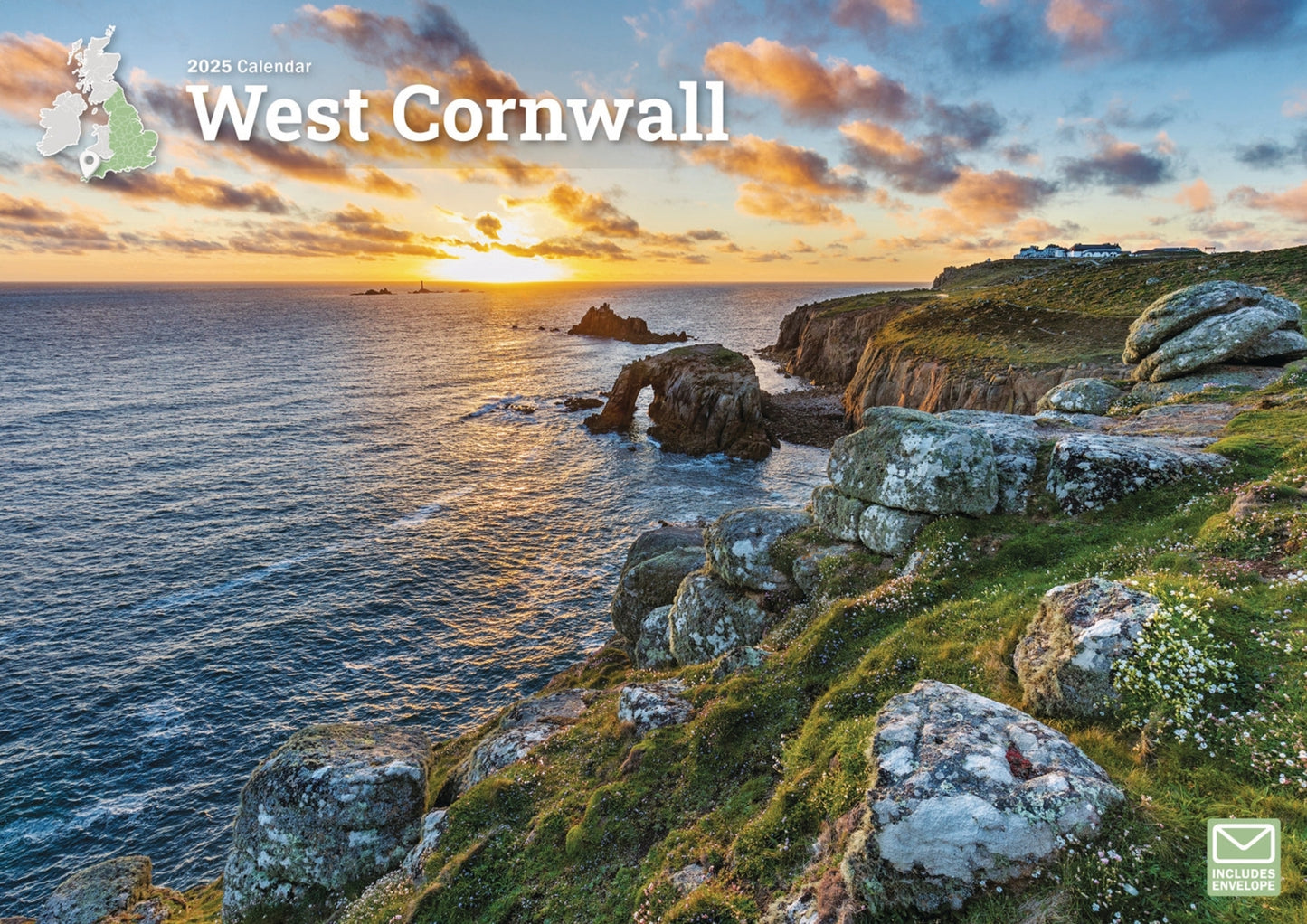 West CornWall Calendar A4 Calendar  2025