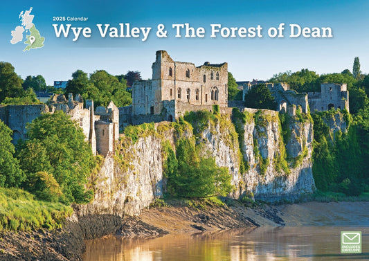 Wye Valley & The Forest of Dean A4 Calendar  2025