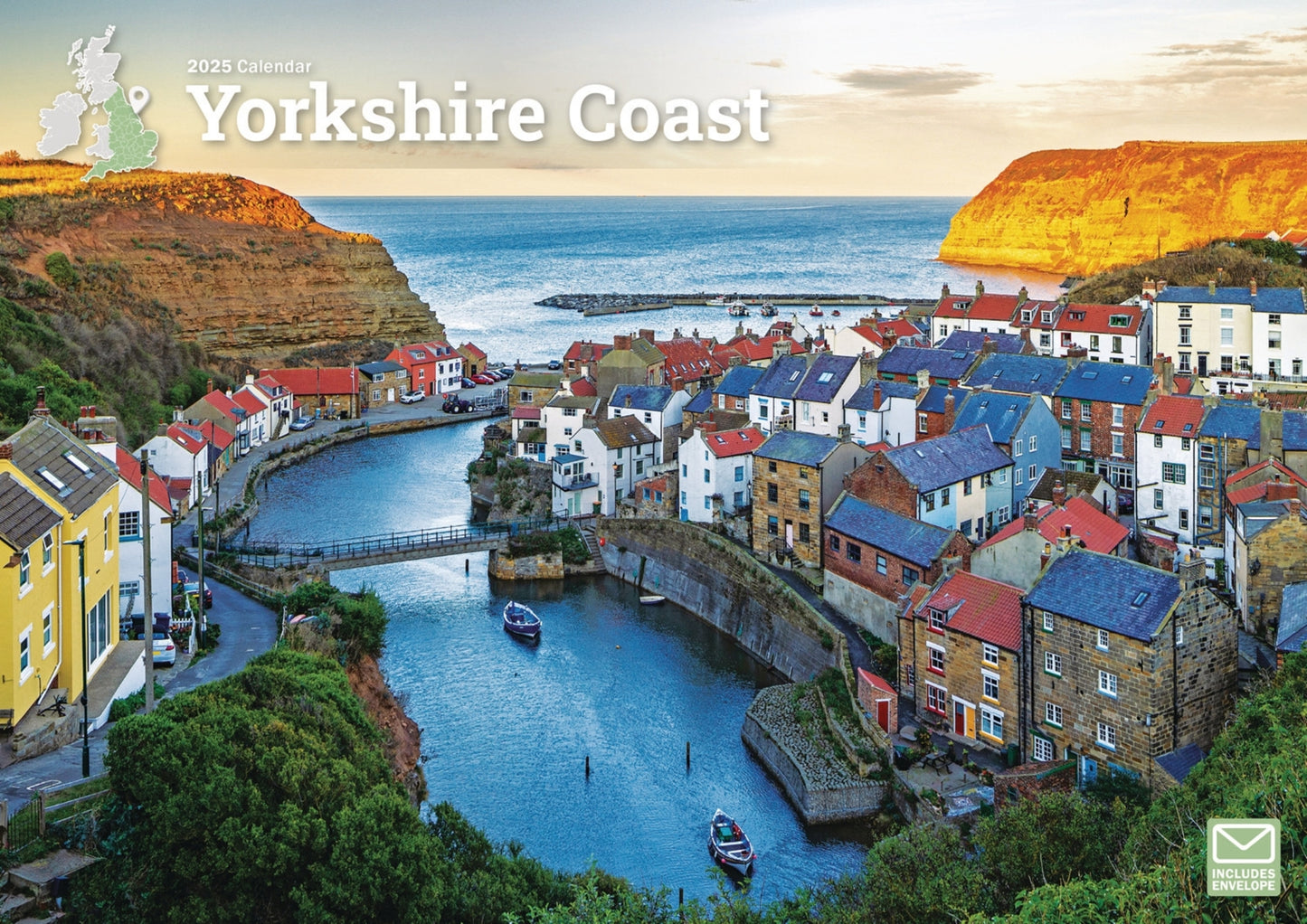 Yorkshire Coast A4 Calendar  2025