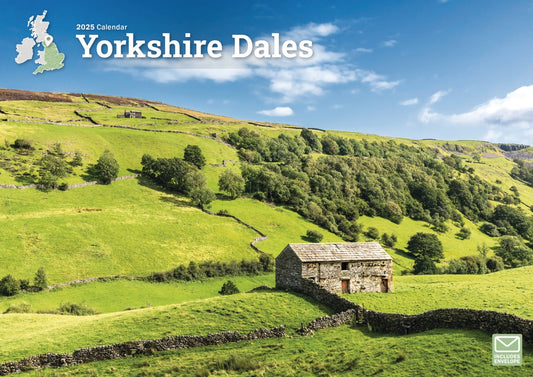 Yorkshire Dales A4 Calendar  2025