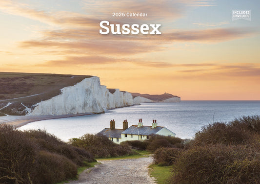 Sussex A5 Calendar 2025