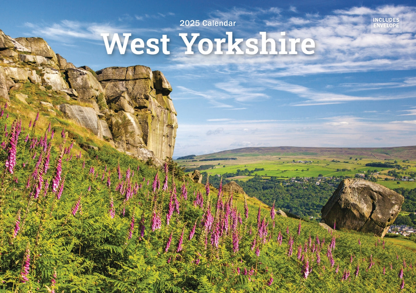 West Yorkshire A5 Calendar 2025