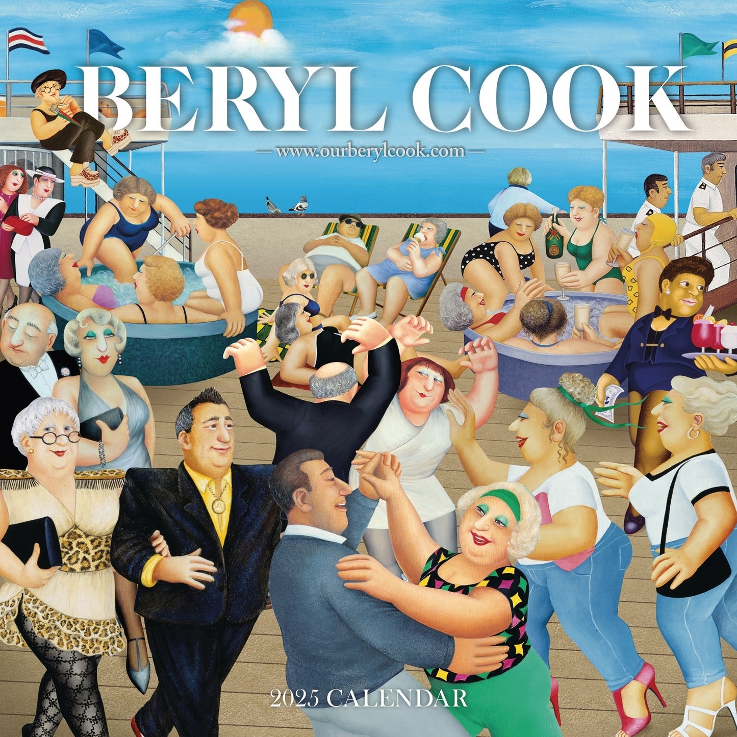 Beryl Cook (PFP) Wall Calendar 2025