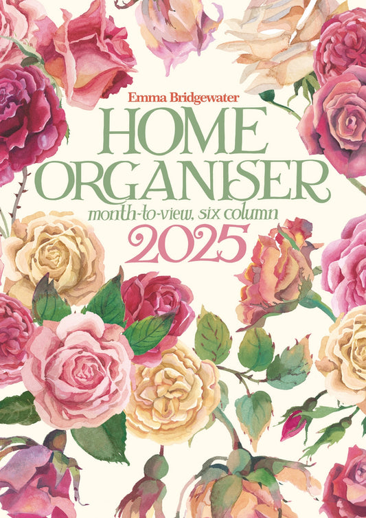 Emma Bridgewater Roses All My Life Planner A3 Calendar 2025