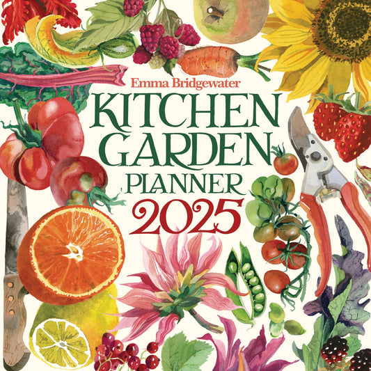 Emma Bridgewater Veg, Fruits, Flowers Garden Wiro Wall Calendar 2025