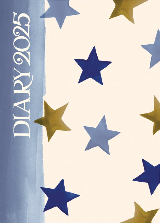 Emma Bridgewater, Blue Star A6 Diary 2025