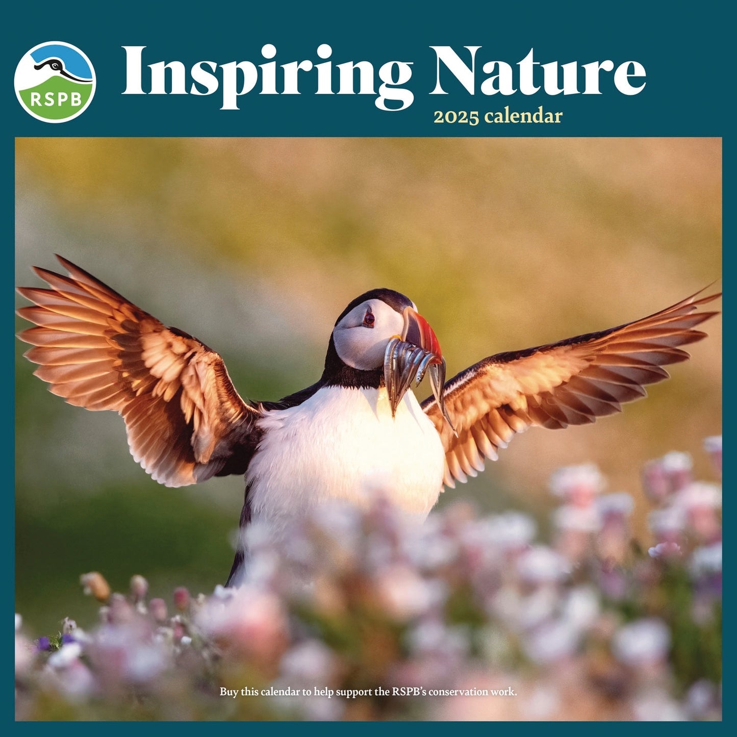 RSPB Inspiring Nature Photo Competition Wiro Wall Calendar 2025