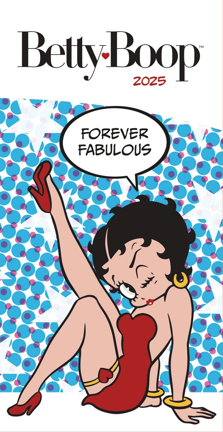 Betty Boop Slim Diary 2025