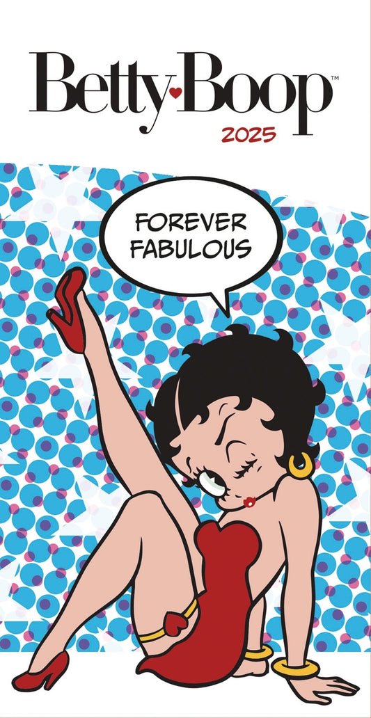 Betty Boop Slim Diary 2025