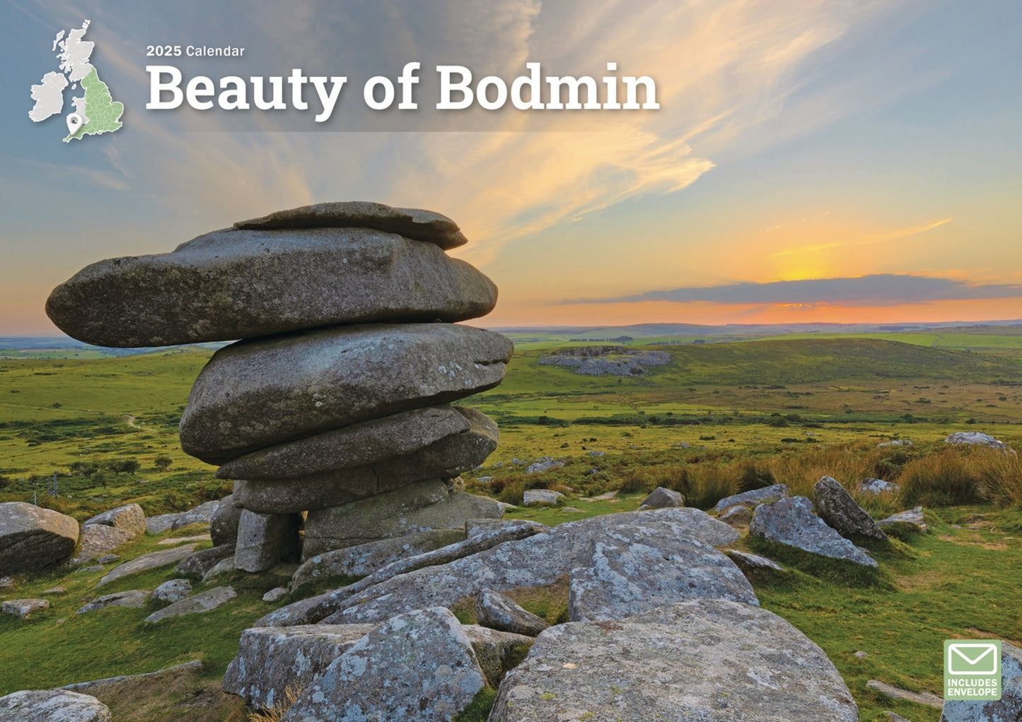 Beauty of Bodmin A4 Calendar  2025