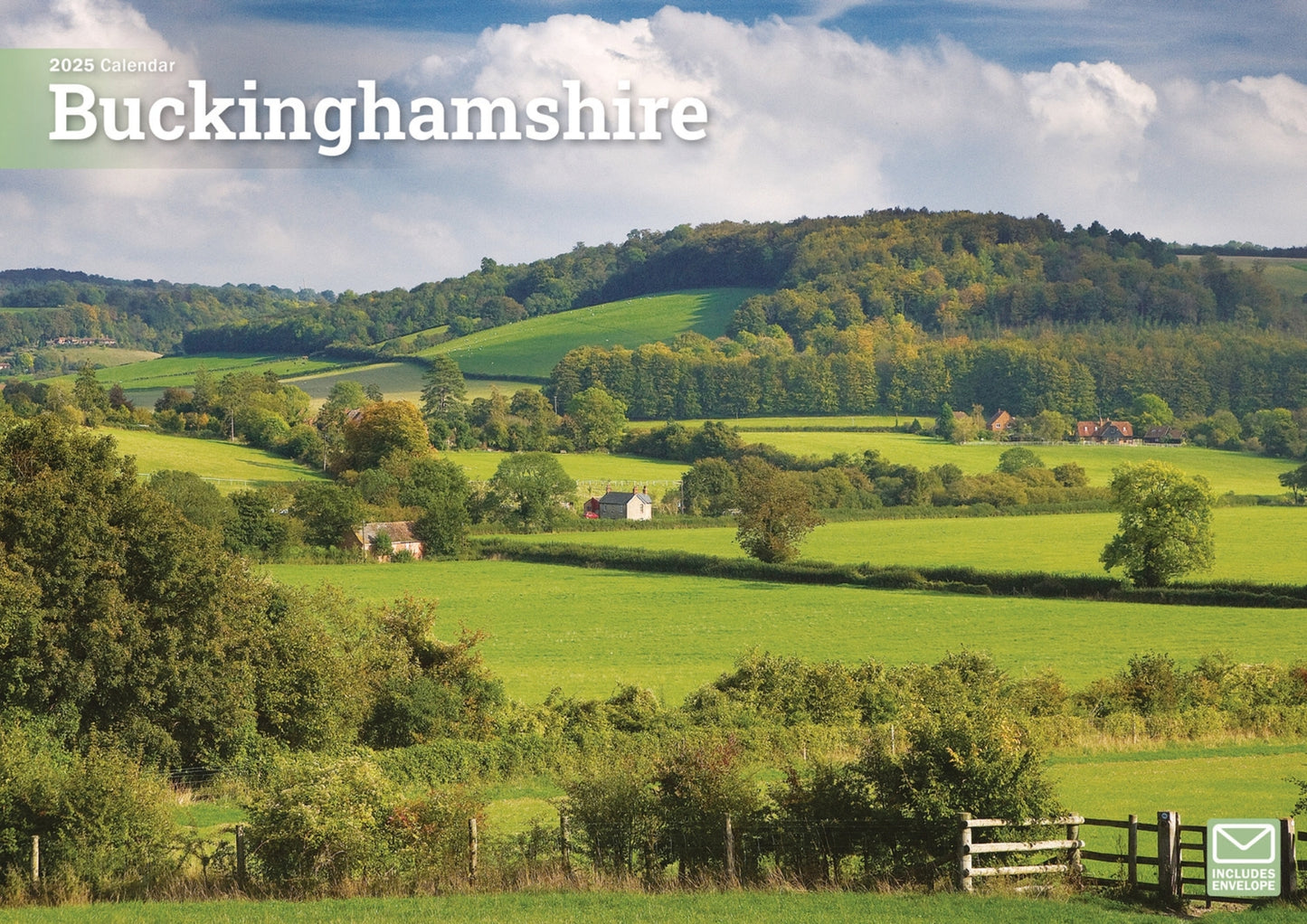 Buckinghamshire A4 Calendar  2025