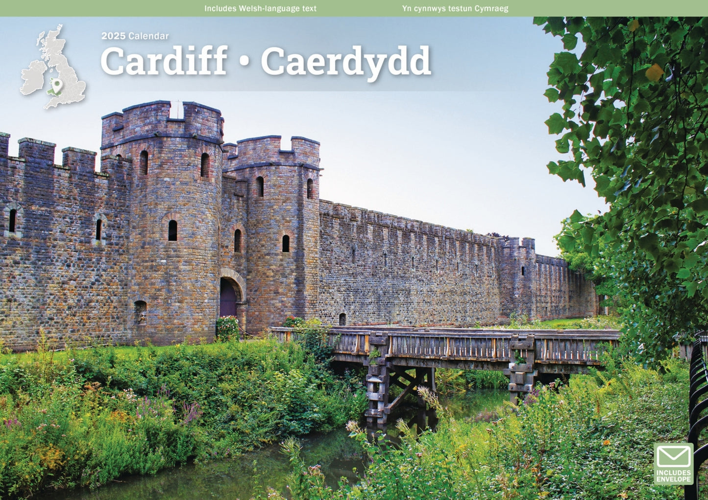 Cardiff A4 Calendar  2025