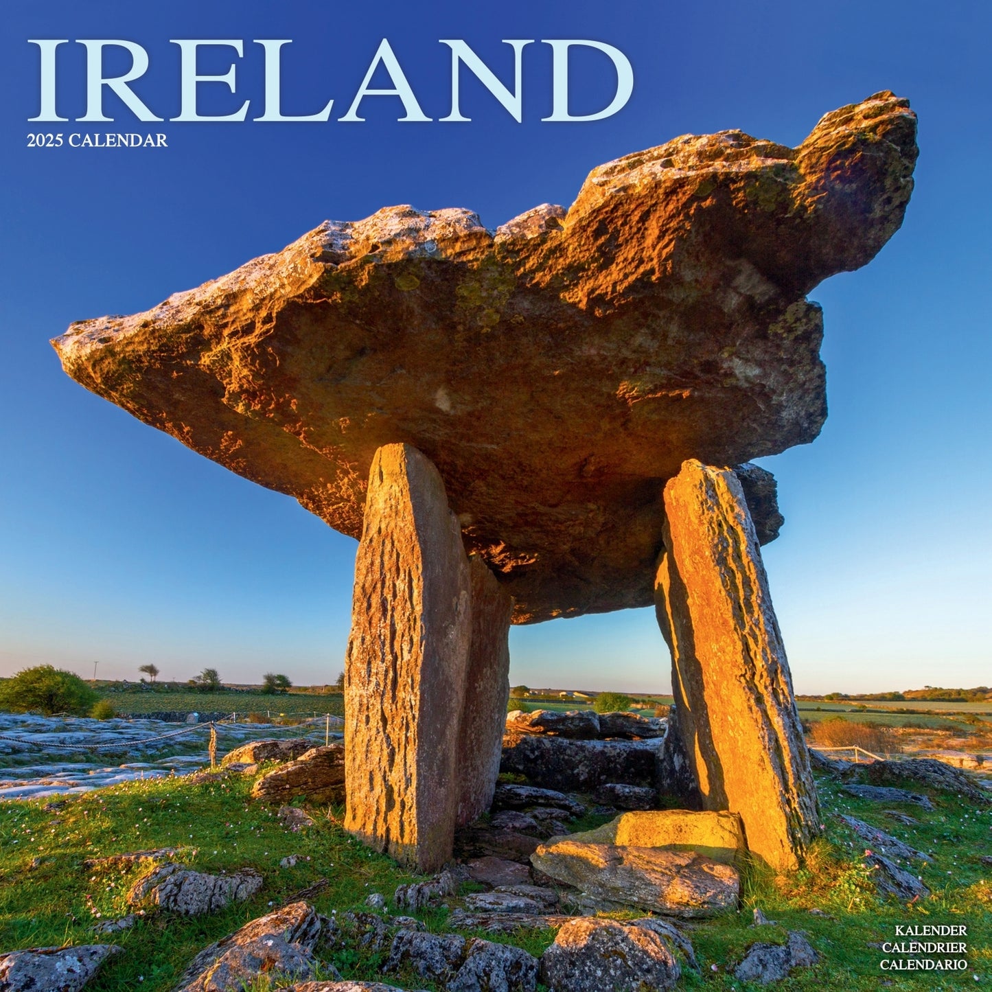 Ireland Wall Calendar 2025