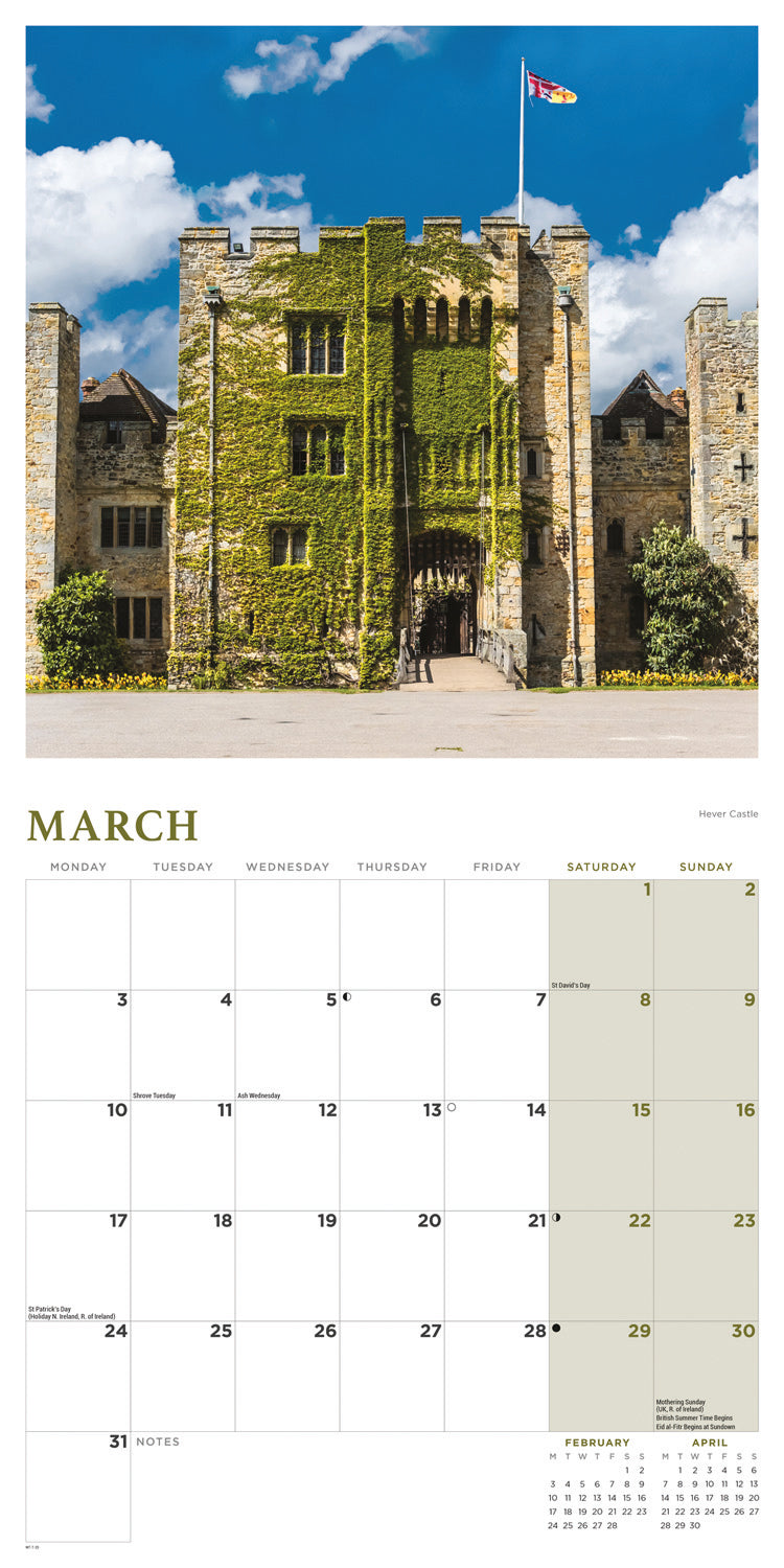 Kent Wall Calendar 2025