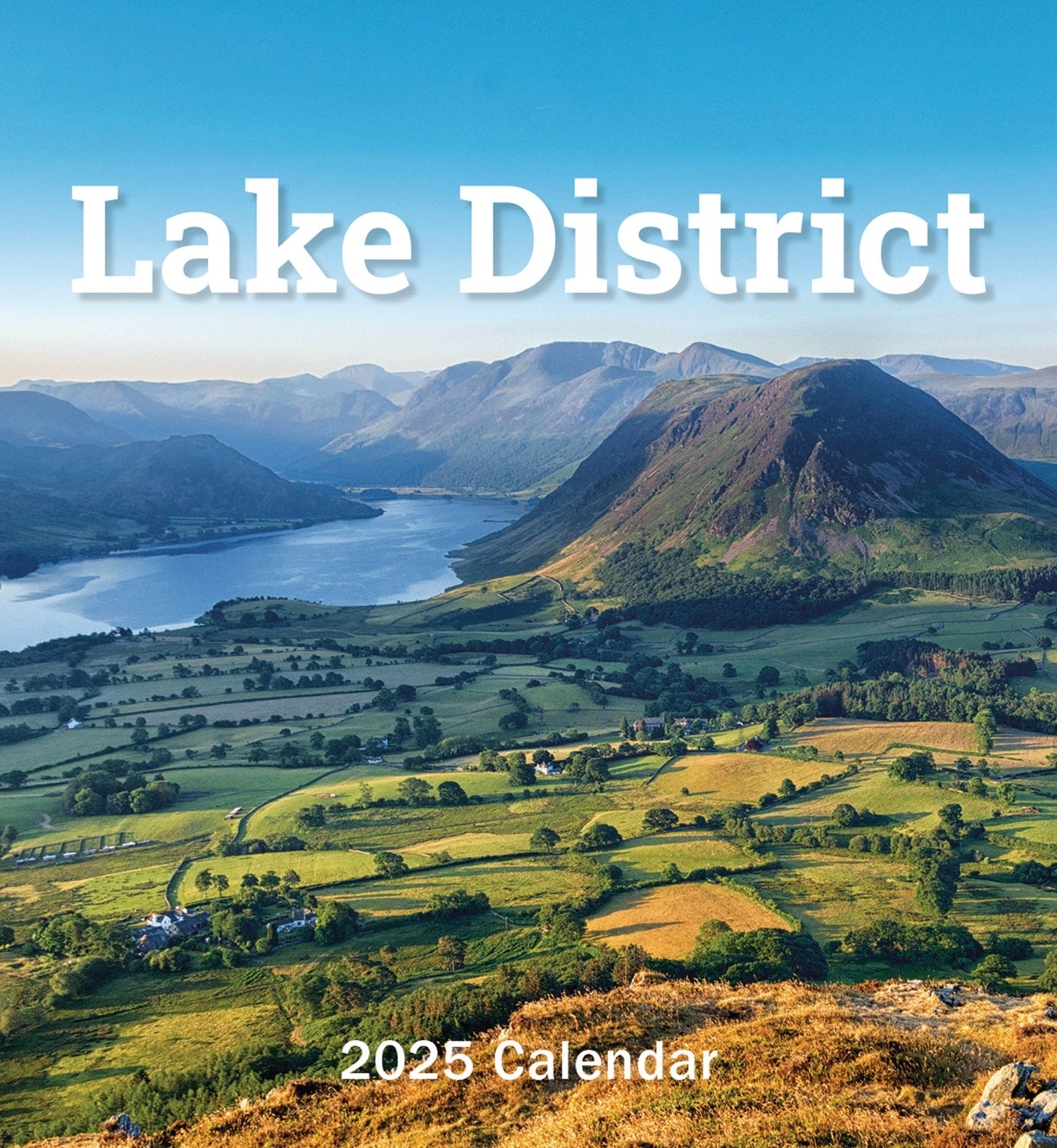 Lake District Mini Desk Easel Calendar 2025