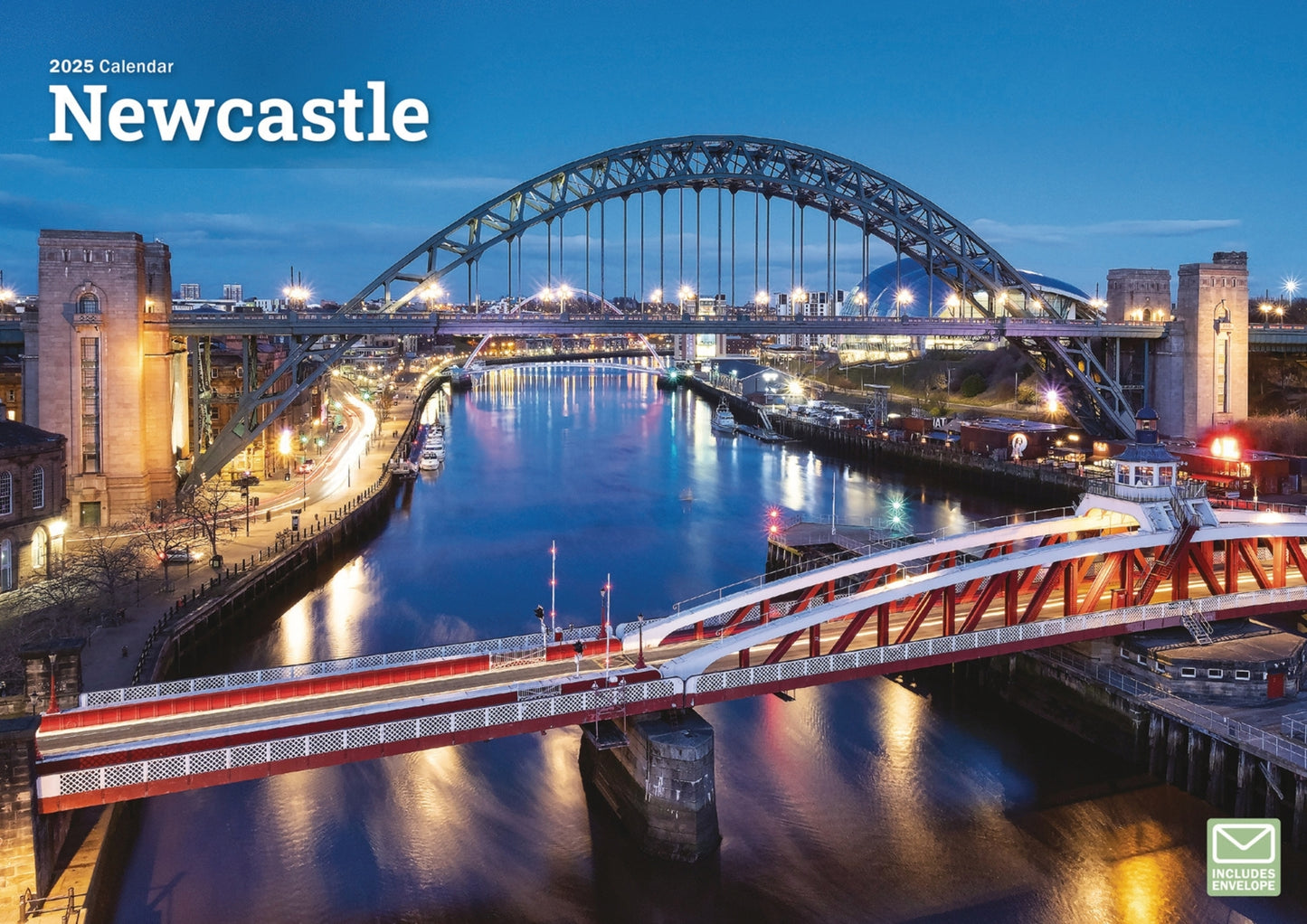 Newcastle A4 Calendar  2025