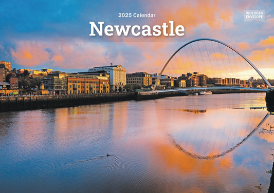 Newcastle A5 Calendar 2025