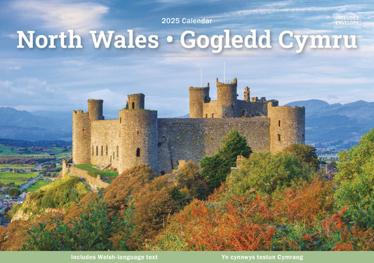 North Wales A5 Calendar 2025