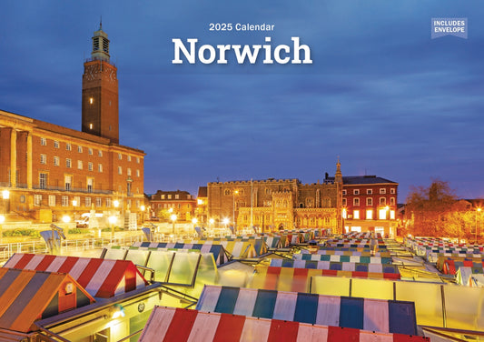 Norwich A5 Calendar 2025