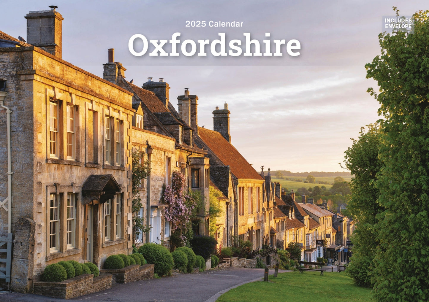 Oxfordshire A5 Calendar 2025