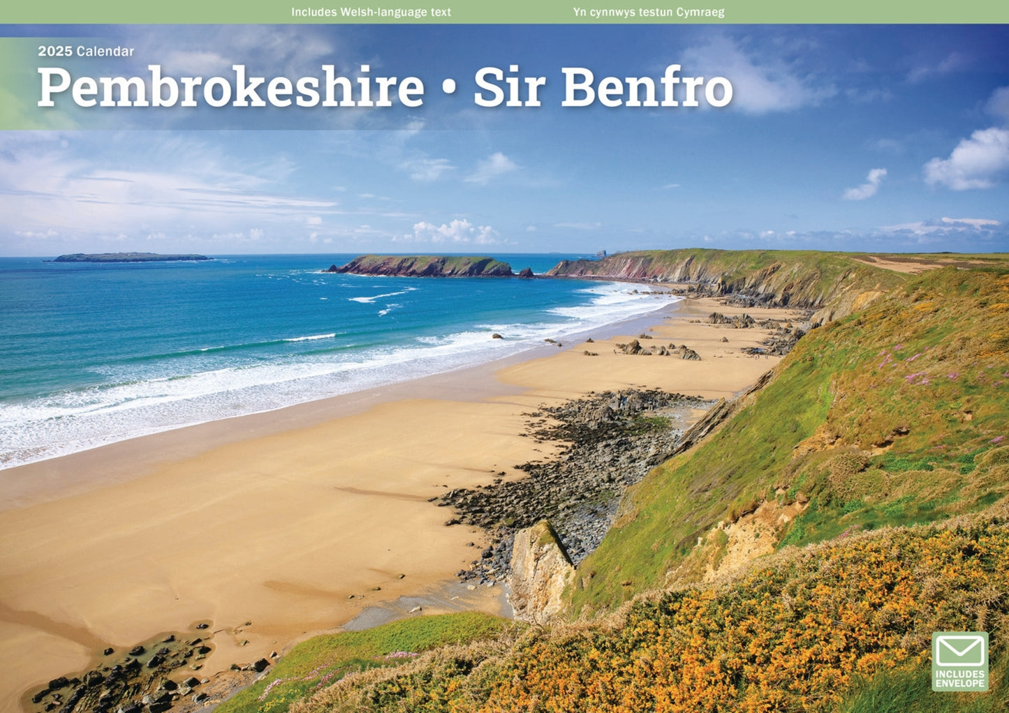 Pembrokeshire A4 Calendar  2025